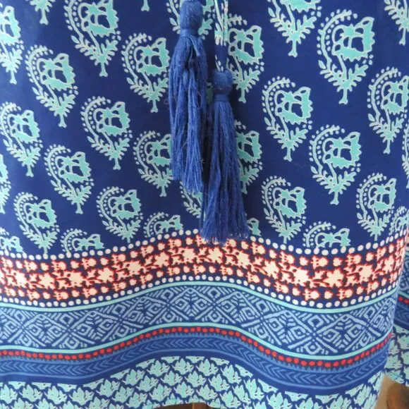 Rose & Olive Women's Boho Sleeveless Top medium NWOT - Picture 3 of 8